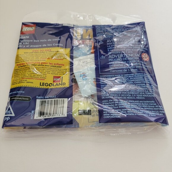 LEGO Sonic The Hedgehog: Kiki's Coconut Attack 30676 Polybag - New - Picture 6 of 6